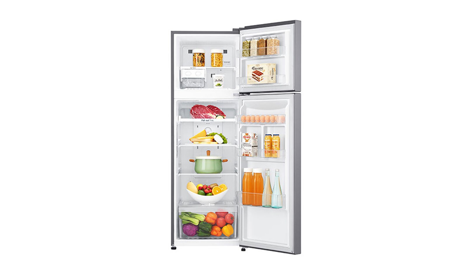 LG ??????? 2 ????? ???? GN-C272SLCN ???? 9.2 ??? ???? Inverter Linear Compressor, GN-C272SLCN