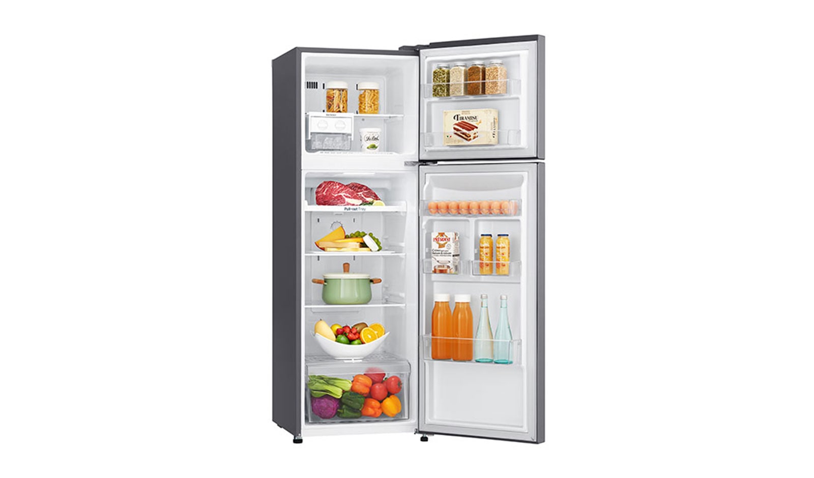 LG ??????? 2 ????? ???? GN-C272SLCN ???? 9.2 ??? ???? Inverter Linear Compressor, GN-C272SLCN