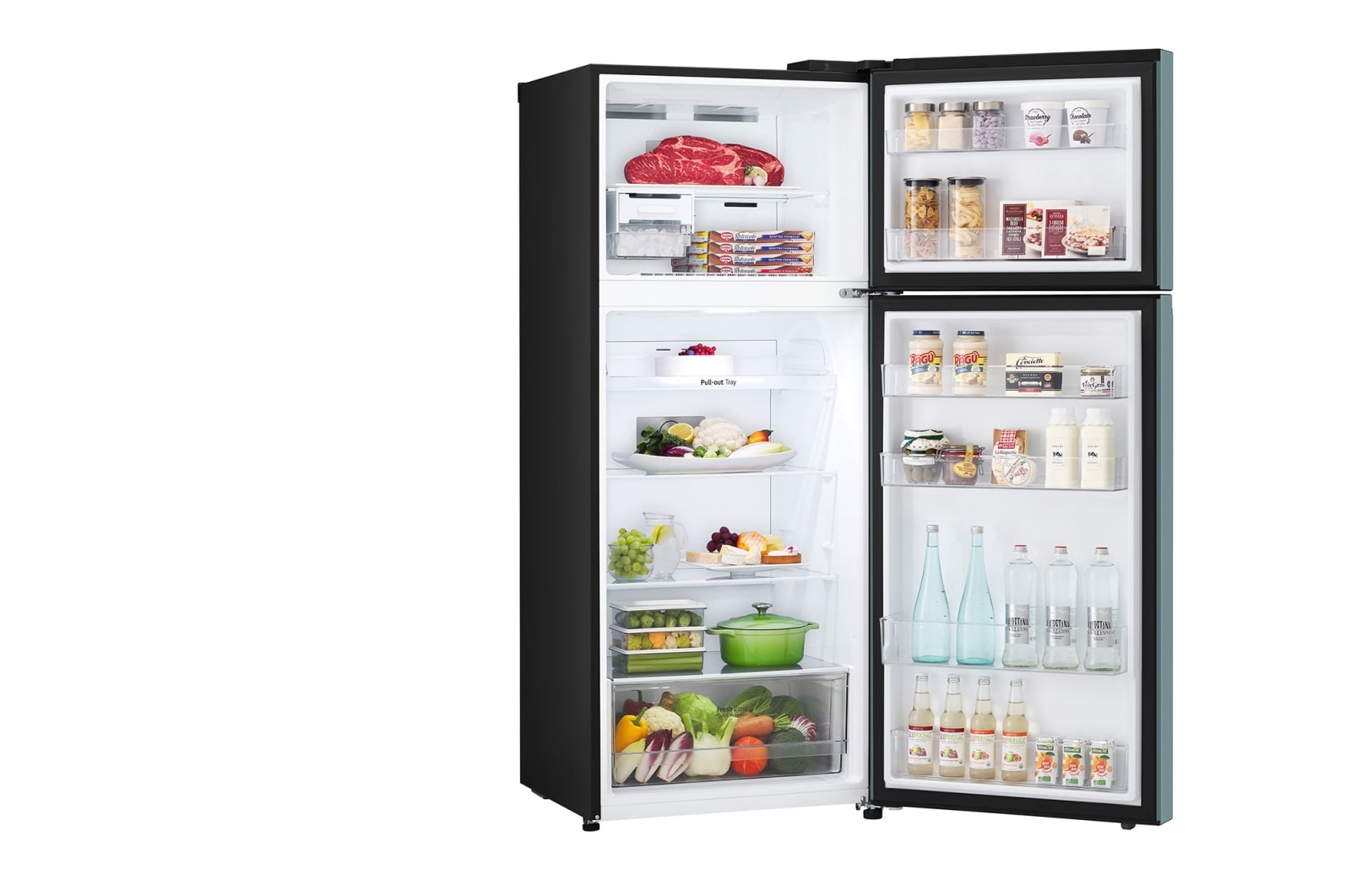 LG ??????? 2 ????? Macaron Series ???? GN-X392PMGB ??????????? ???? 14.0 ??? ???? Smart Inverter Compressor ????? Smart Diagnosis, GN-X392PMGB