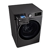 Top left perspective view with detergent port open