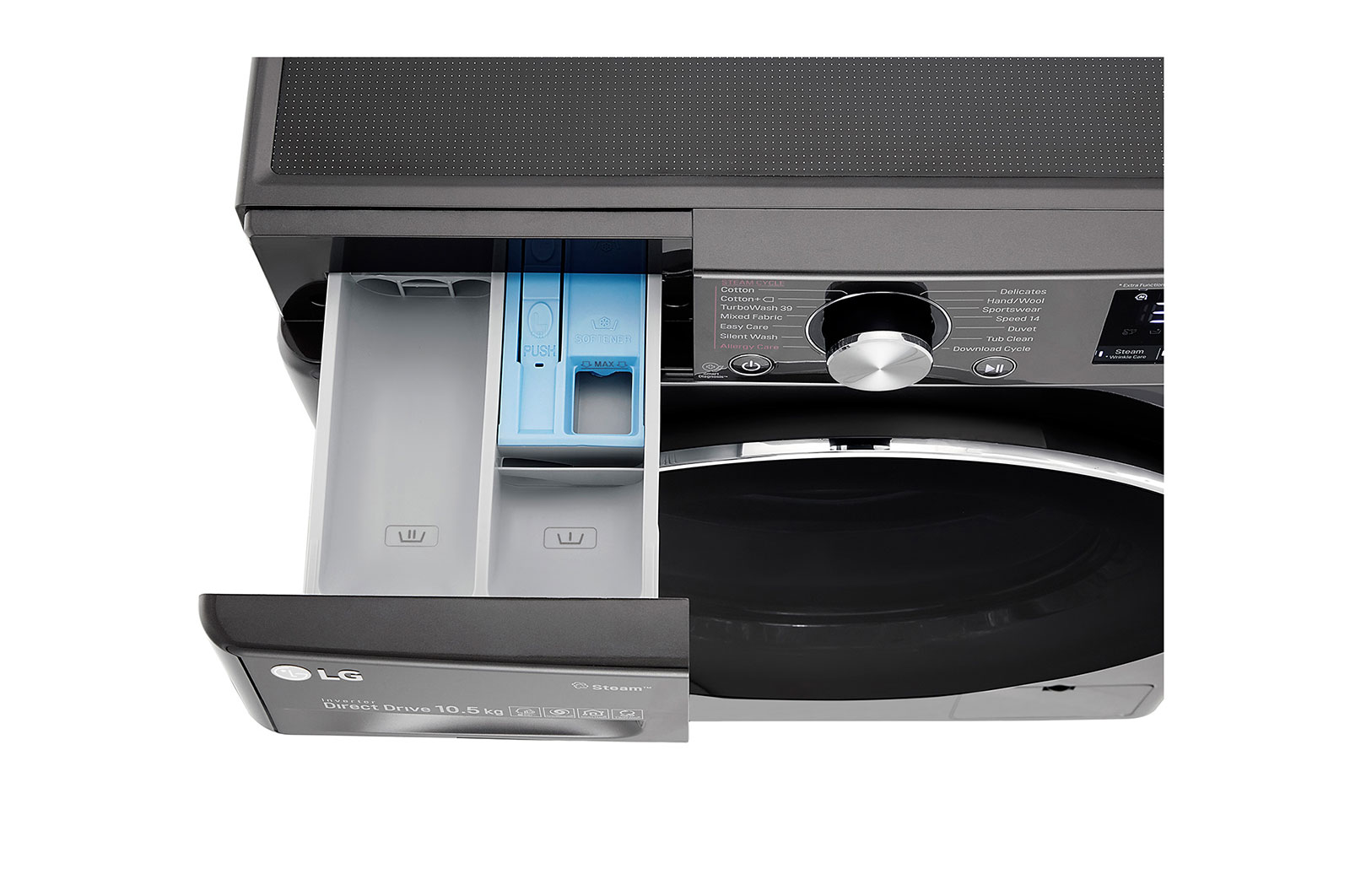 LG ??????????????????? ???? FV1450S2B ???? AI DD? ????????? 10.5 ??. ????? Smart WI-FI control ??????????????????????????, FV1450S2B