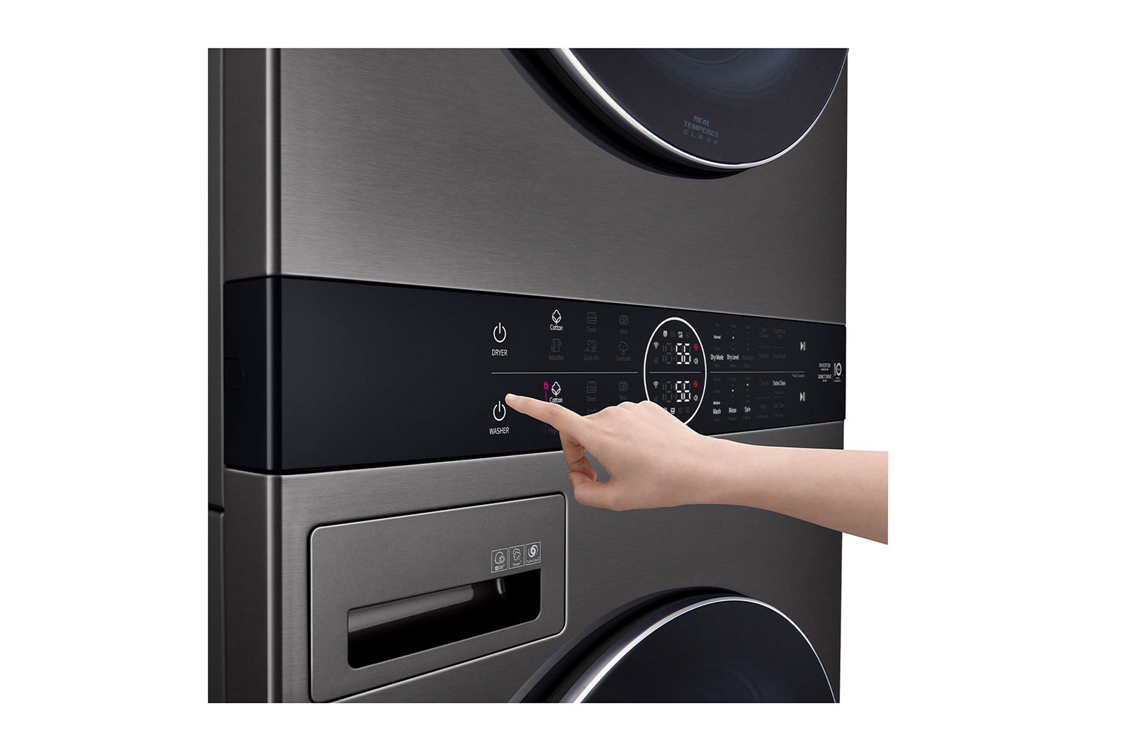 LG WashTower ?????? 21 ??. ????? 16 ??. ???? WT2116SHBB ???? AI DD? ????? Smart WI-FI control ??????????????????????????, WT2116SHBB