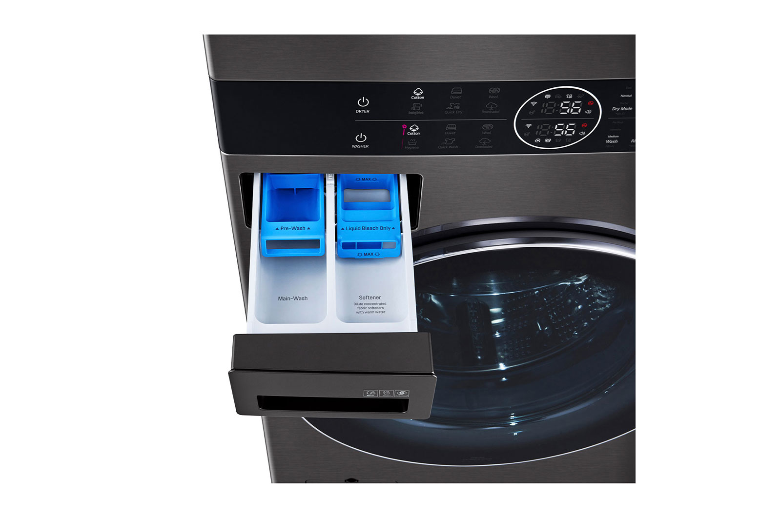 LG WashTower ?????? 21 ??. ????? 16 ??. ???? WT2116SHBB ???? AI DD? ????? Smart WI-FI control ??????????????????????????, WT2116SHBB
