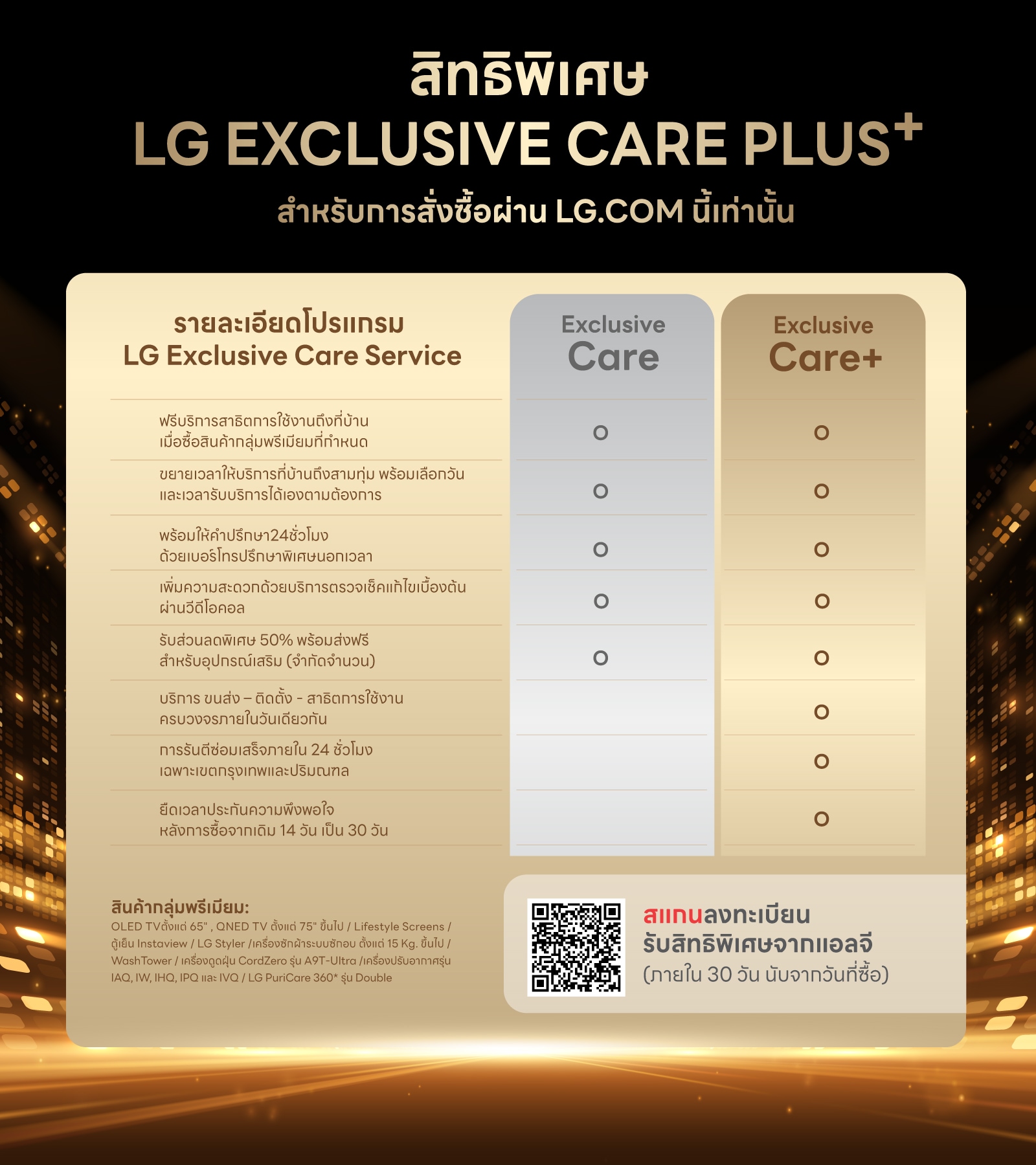 Exclusive Care Service?