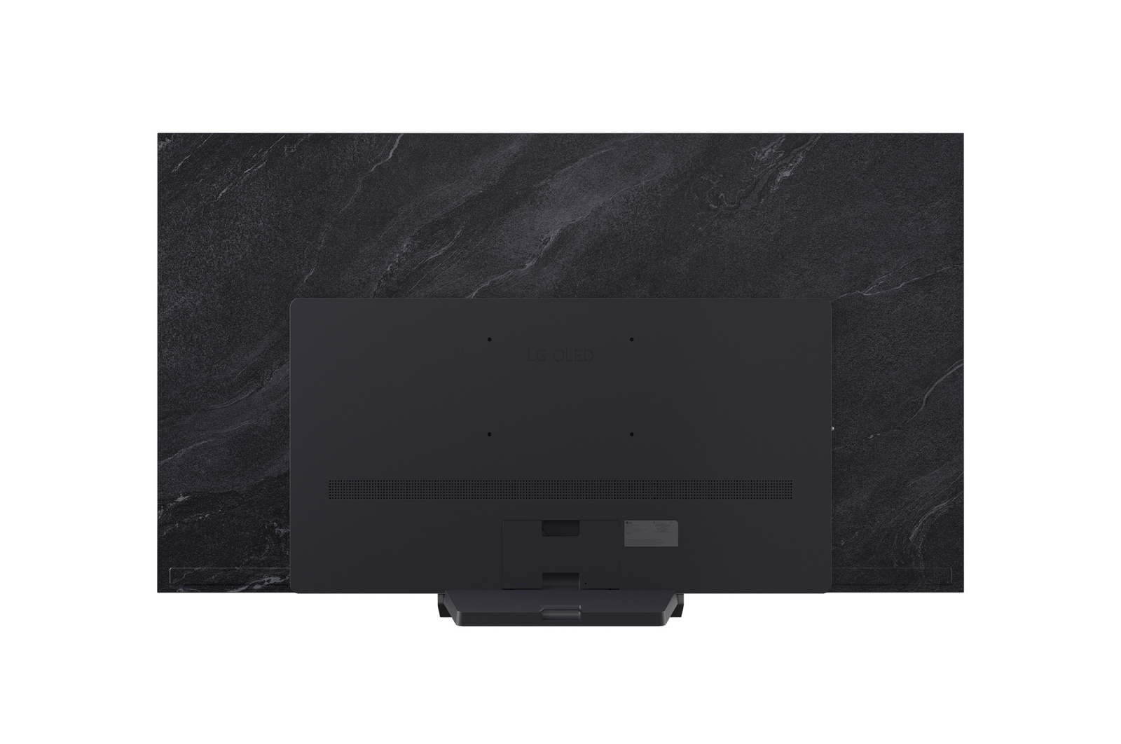 LG OLED evo AI C5 4K Smart TV’nin arkadan g?rünümü.