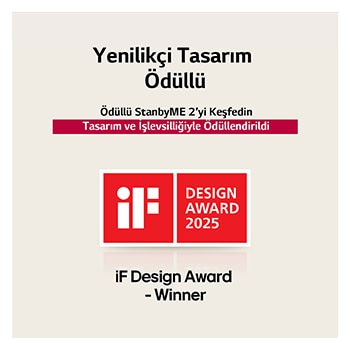 iF Design Award 2025 logosu. Design Award ?dül Sahibi.