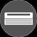A image of 1 way cassette installed on the ceiling of the bedroom providing clean and cool air.