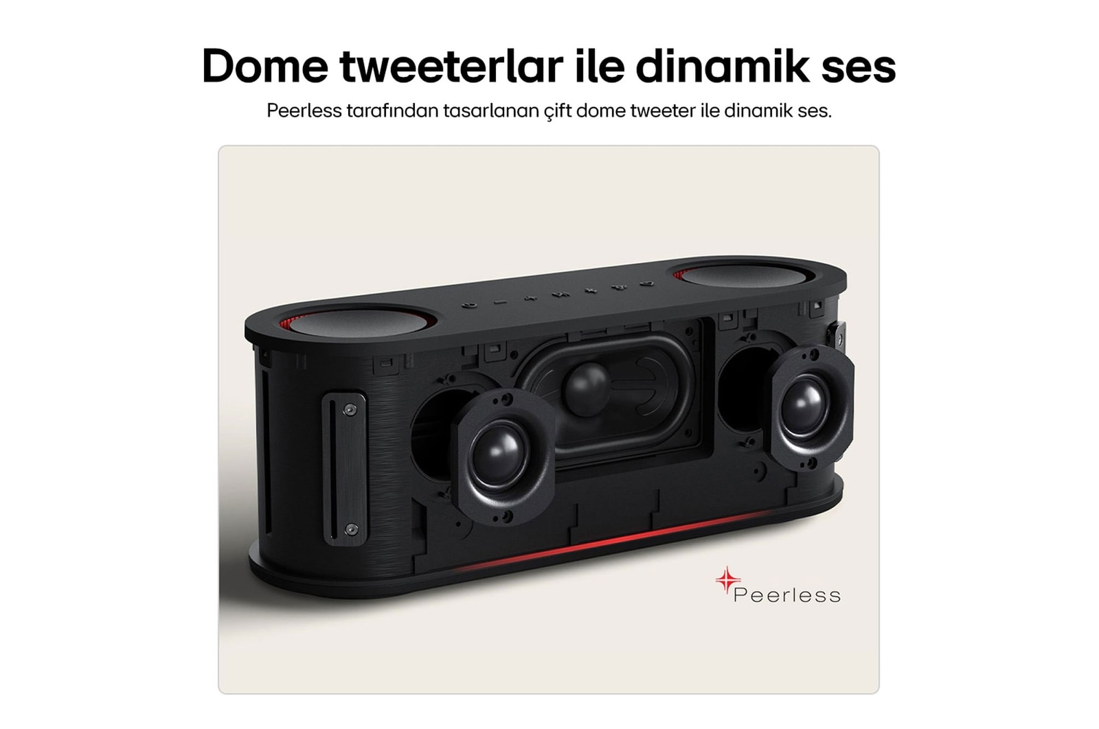 USP kart?: ?iftlik dome tweeter’lar