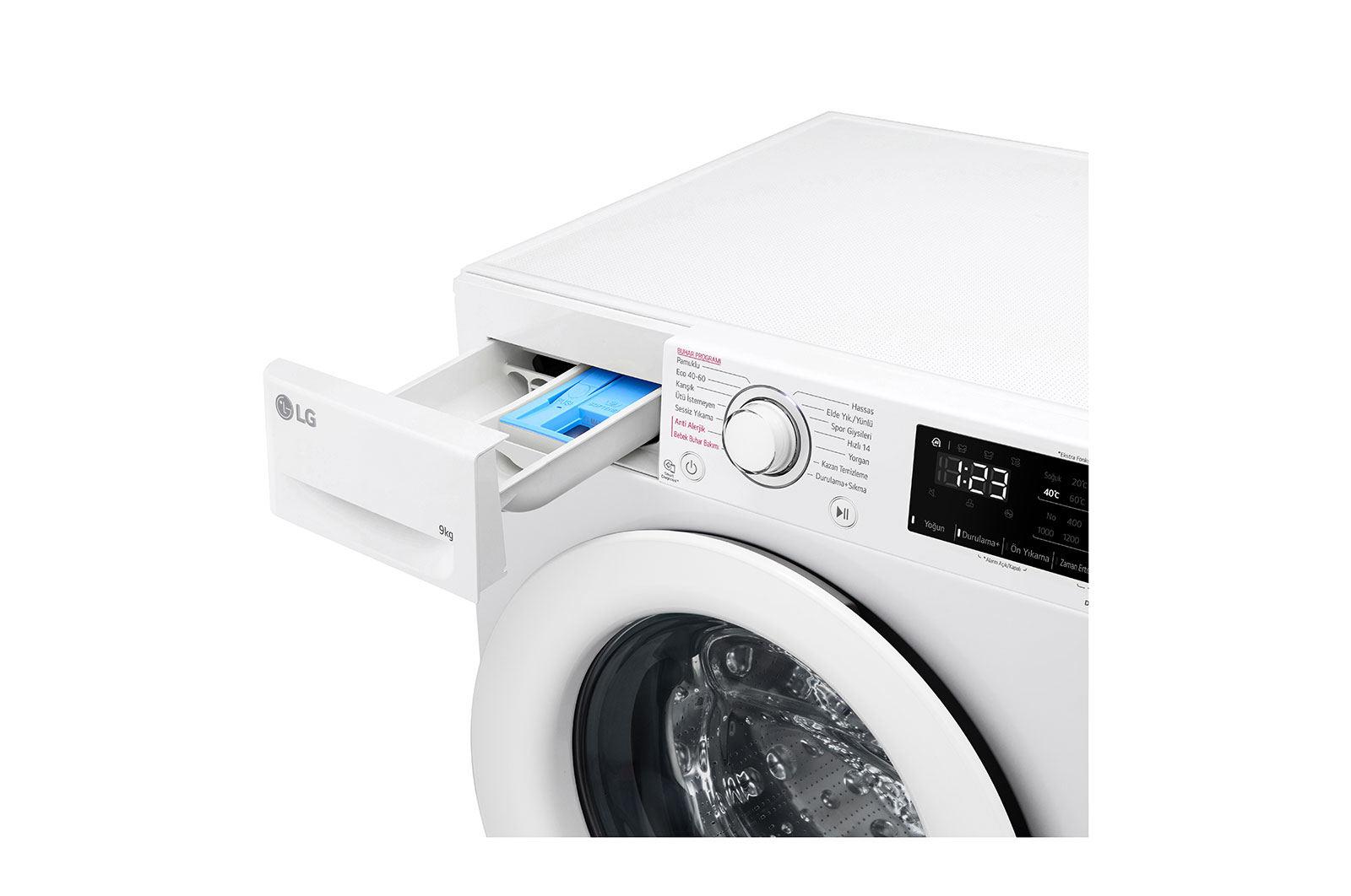LG ?ama??r Makinesi | 9 Kg Y?kama Kapasitesi, F4V3VYW3WE
