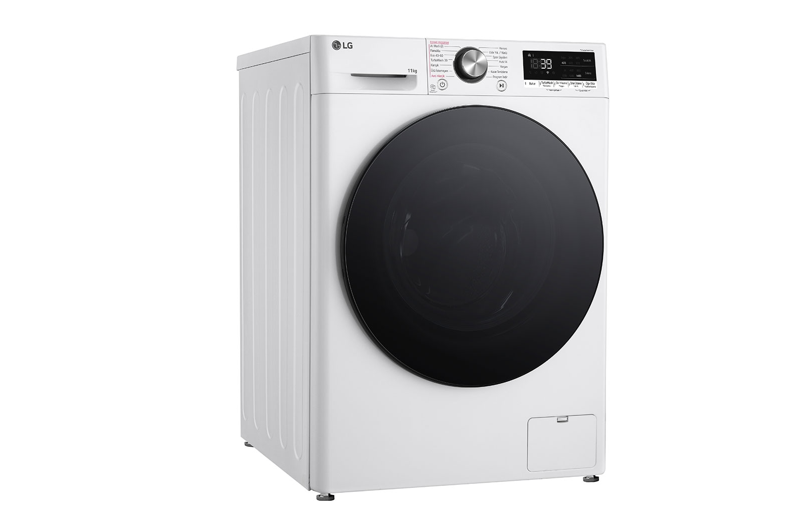 LG ?ama??r Makinesi | 6 Hareketli |  AI DD? | Wi-Fi | Buhar ?zellikli | Beyaz Renk, F4Y7EYWYW