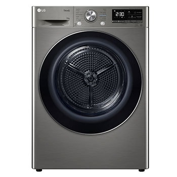 LG DUAL Inverter Is? Pompal? Kurutucu 10Kg, ThinQ (Wi-Fi) ?zellikli , Gri Renk