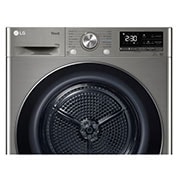 LG 10 Kg Kurutma Makinesi | DUAL Inverter Is? Pompal? Kurutucu |ThinQ (Wi-Fi) ?zellikli | Gri Renk, RH10V9PV2W