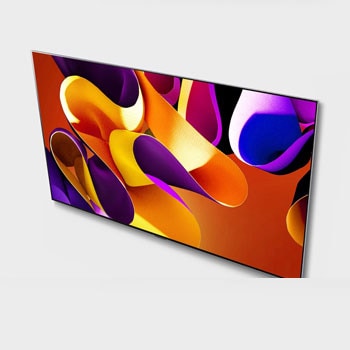 LG OLED evo TV, OLED G4’ün üstten a??l? g?rünümü