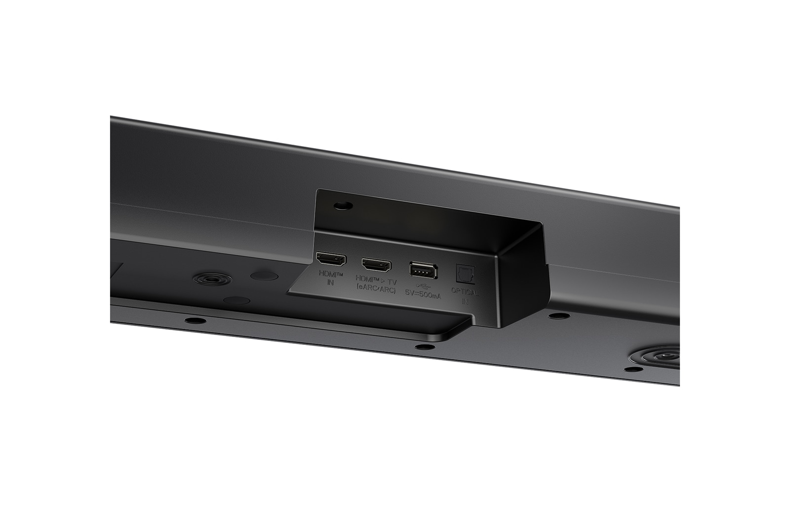 LG Soundbar S70TY’nin arkas?n?n a??l? g?rünümü