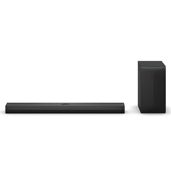 LG Soundbar S70TY ve subwoofer’?n ?nden g?rünümü