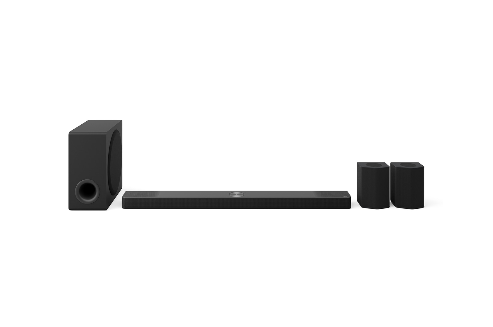 Soundbar, subwoofer ve Arka Hoparl?rlerin ?nden g?rünümü