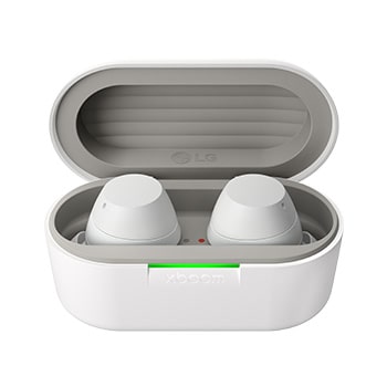 LG xboom Buds by will.i.am | Kablosuz Bluetooth Kulakl?k | xboom ?mza Sesi | Aktif Gürültü Engelleme | Beyaz Renk, xboomBuds