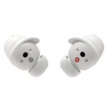 LG xboom Buds by will.i.am | Kablosuz Bluetooth Kulakl?k | xboom ?mza Sesi | Aktif Gürültü Engelleme | Beyaz Renk, xboomBuds