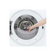 LG 20公斤雙迴轉變頻免曬衣乾衣機｜冰瓷白｜AI Dryer?, WR-20DW