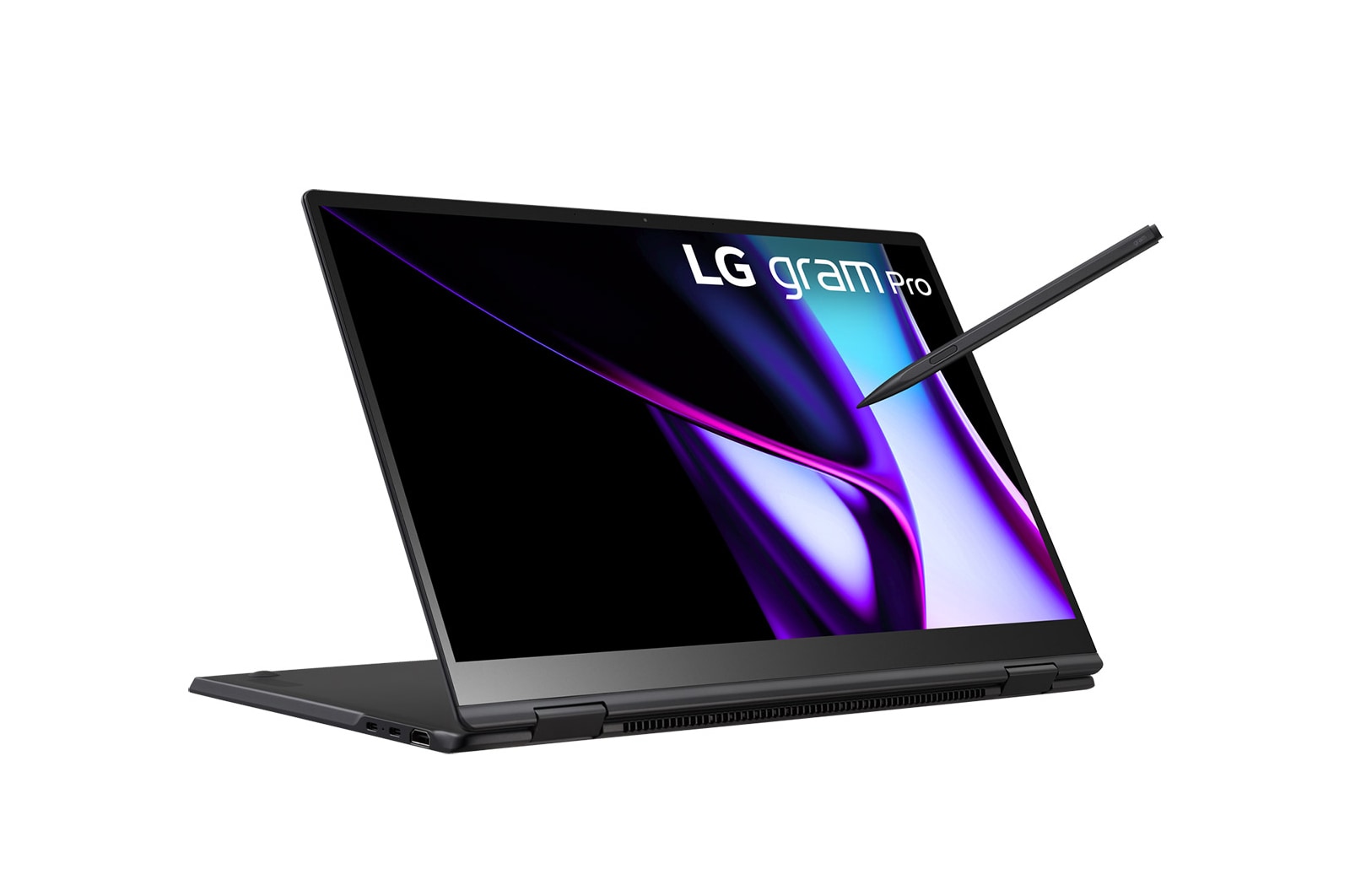 LG gram Pro 16'' Windows 11 Home 極致輕薄 2-in-1 AI 翻轉觸控筆電 - 曜石黑 (1TB / Intel<sup>?</sup> Core? Ultra 7 Evo), 16T90SP-K