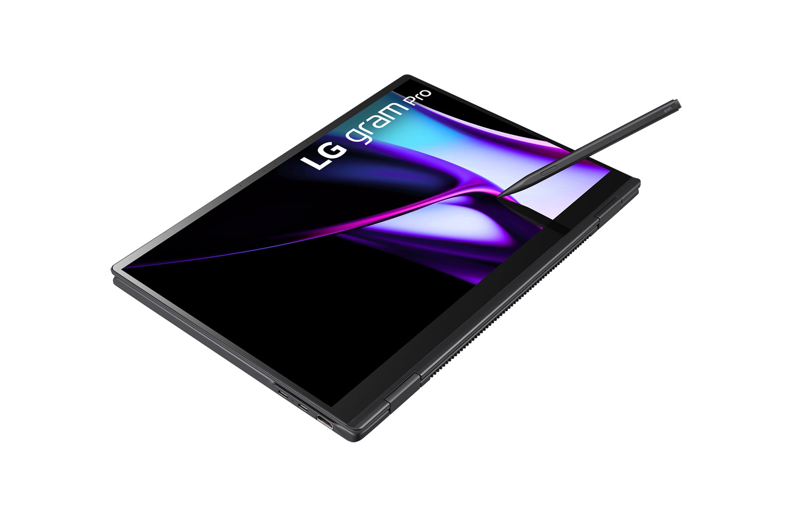 LG gram Pro 16'' Windows 11 Home 極致輕薄 2-in-1 AI 翻轉觸控筆電 - 曜石黑 (1TB / Intel<sup>?</sup> Core? Ultra 7 Evo), 16T90SP-K