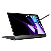 LG gram Pro 16'' Windows 11 Home 極致輕薄 2-in-1 AI 翻轉觸控筆電 - 曜石黑 (1TB / Intel<sup>?</sup> Core? Ultra 7 Evo), 16T90SP-K