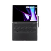 LG gram Pro 16'' Windows 11 Home 極致輕薄 2-in-1 AI 翻轉觸控筆電 - 曜石黑 (1TB / Intel<sup>?</sup> Core? Ultra 7 Evo), 16T90SP-K