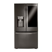 LG 821公升 InstaView? 敲敲看門中門冰球三門冰箱｜星夜黑, GR-QBFL87BS