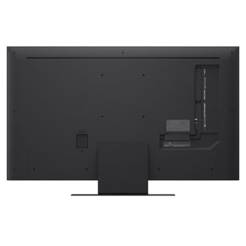 LG QNED evo QNED86 電視的後視圖