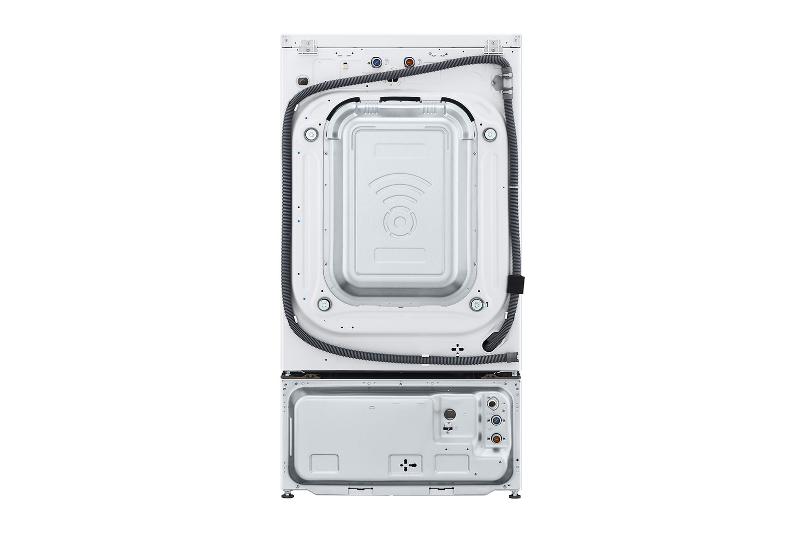 LG 洗22+2.5公斤 TWINWash 雙能洗｜冰瓷白｜蒸洗脫, TW22FWPT.S250HW