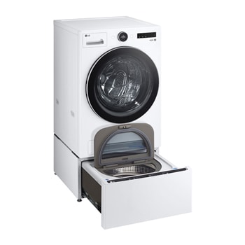 LG 洗22+2.5公斤 TWINWash 雙能洗｜冰瓷白｜蒸洗脫, TW22FWPT.S250HW