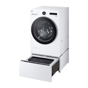 LG 洗22+2.5公斤 TWINWash 雙能洗｜冰瓷白｜蒸洗脫, TW22FWPT.S250HW