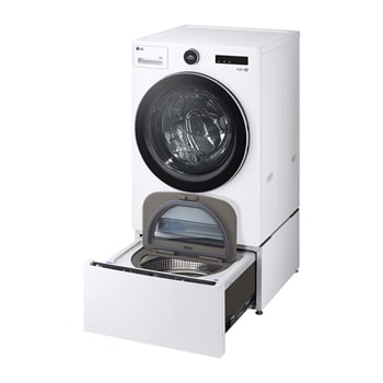 LG 洗22+2.5公斤 TWINWash 雙能洗｜冰瓷白｜蒸洗脫, TW22FWPT.S250HW