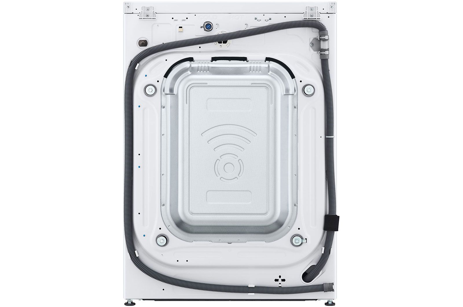 LG 22公斤滾筒洗衣機｜冰瓷白｜AI DD? 蒸洗脫, WD-S22FW