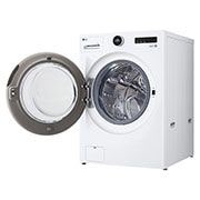 LG 22公斤滾筒洗衣機｜冰瓷白｜AI DD? 蒸洗脫, WD-S22FW