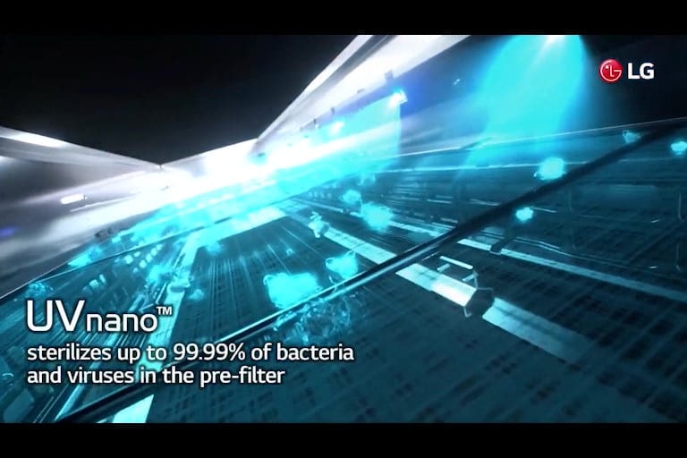 The video shows the second component of the UVnano filter box. UVnano?