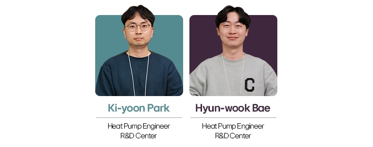 Profiles of LG Engineers Ki-yoon Park, Hyun-wook Bae	