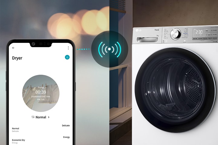 You can control your product with the LG ThinQ? app