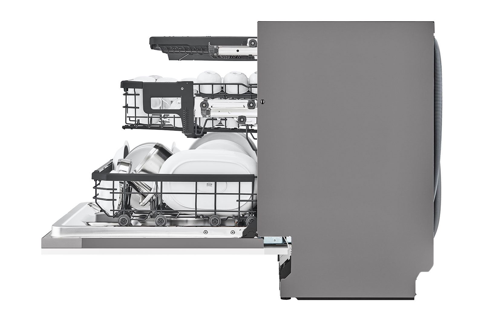 LG 60cm QuadWash? Integrated Dishwasher TrueSteam? , DB425TXS