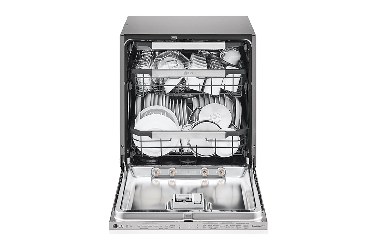 LG 60cm QuadWash? Integrated Dishwasher TrueSteam? , DB425TXS
