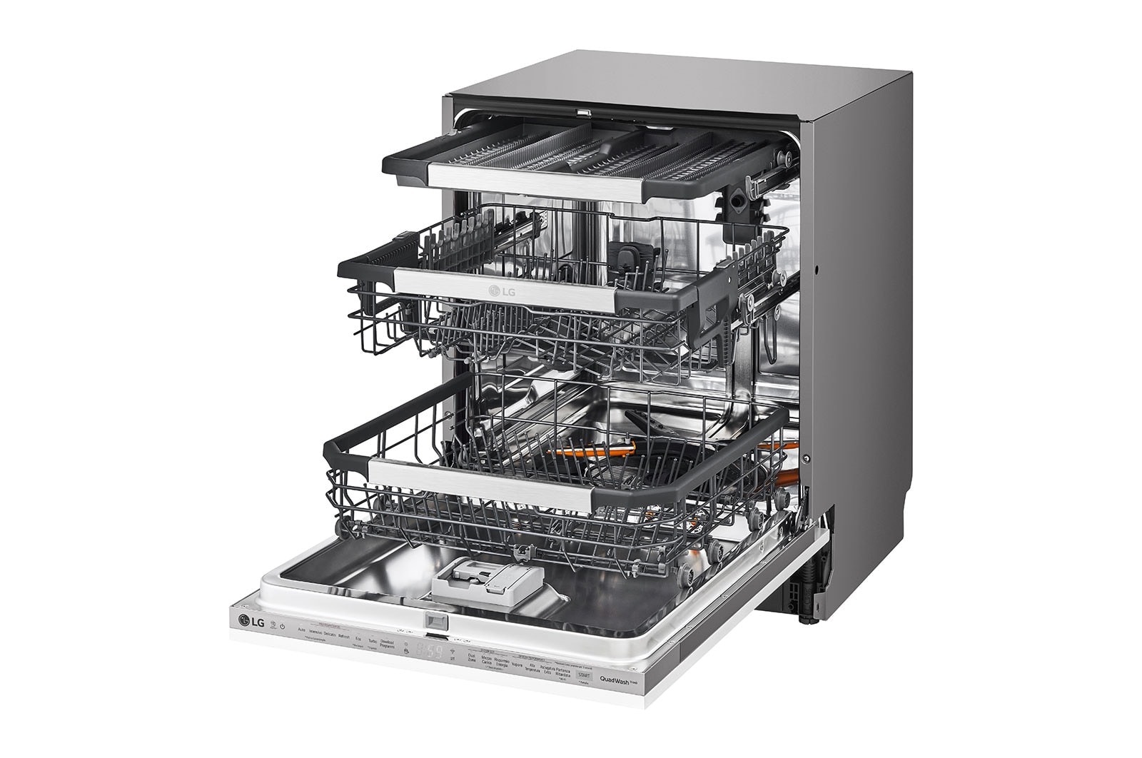 LG 60cm QuadWash? Integrated Dishwasher TrueSteam? , DB425TXS