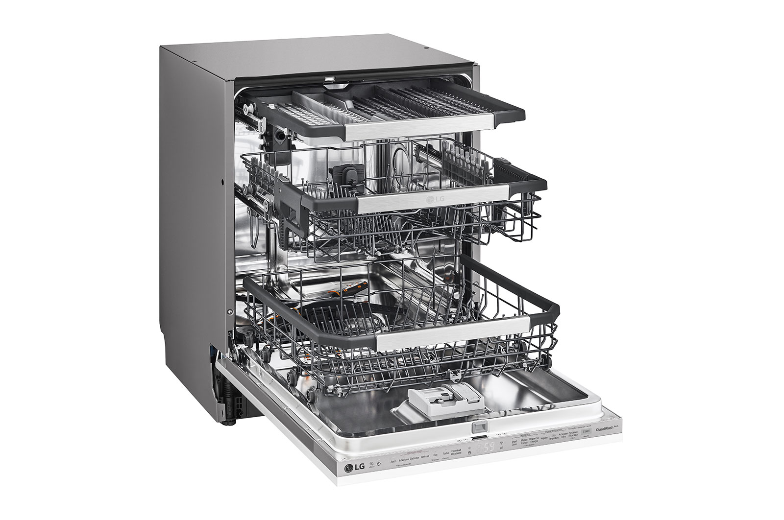 LG 60cm QuadWash? Integrated Dishwasher TrueSteam? , DB425TXS