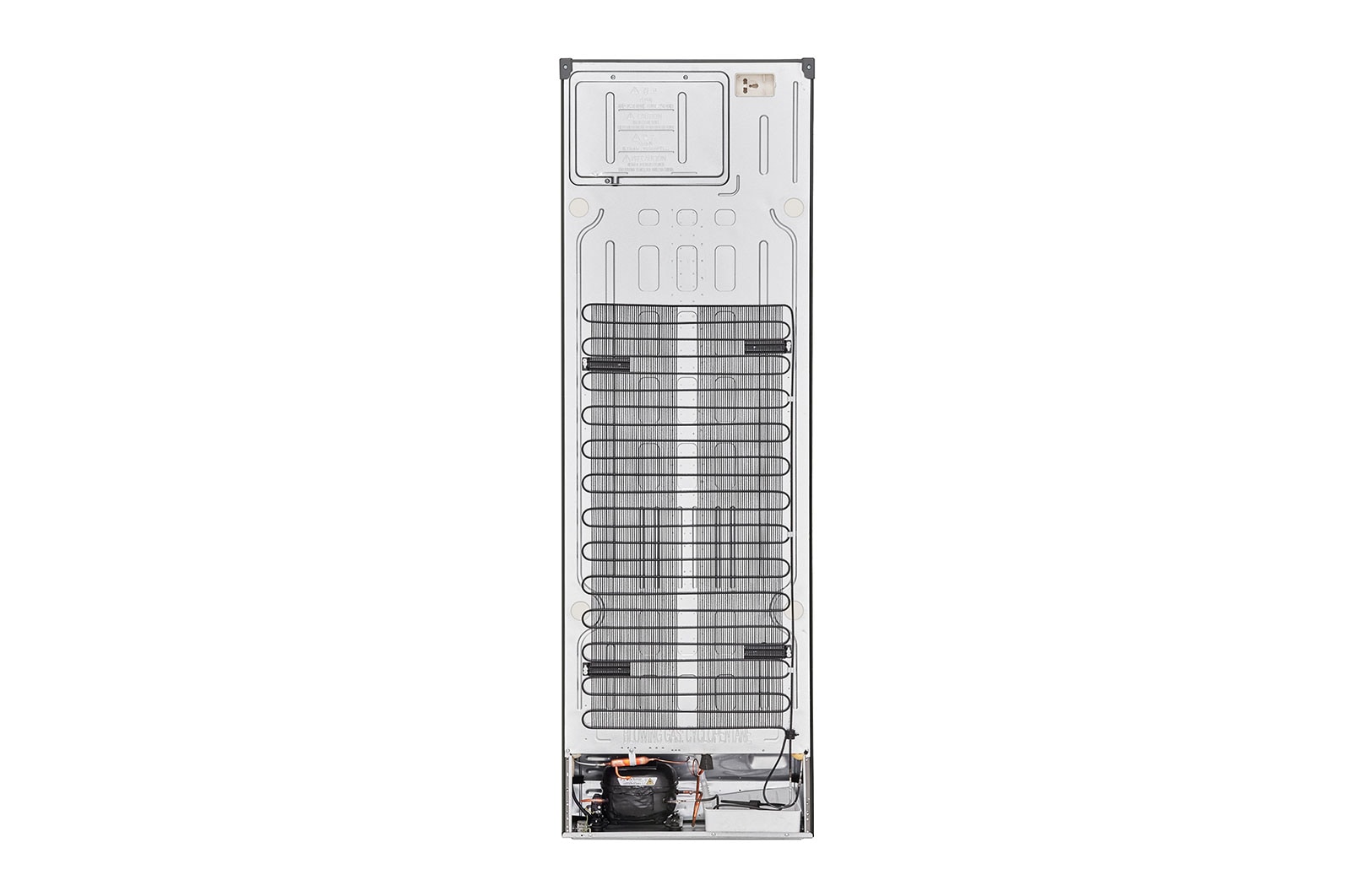 LG 341L Tall Fridge Freezer Total No Frost, Dark Graphite, GBB61DSJEN