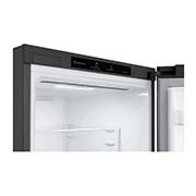 LG 341L Tall Fridge Freezer Total No Frost, Dark Graphite, GBB61DSJEN