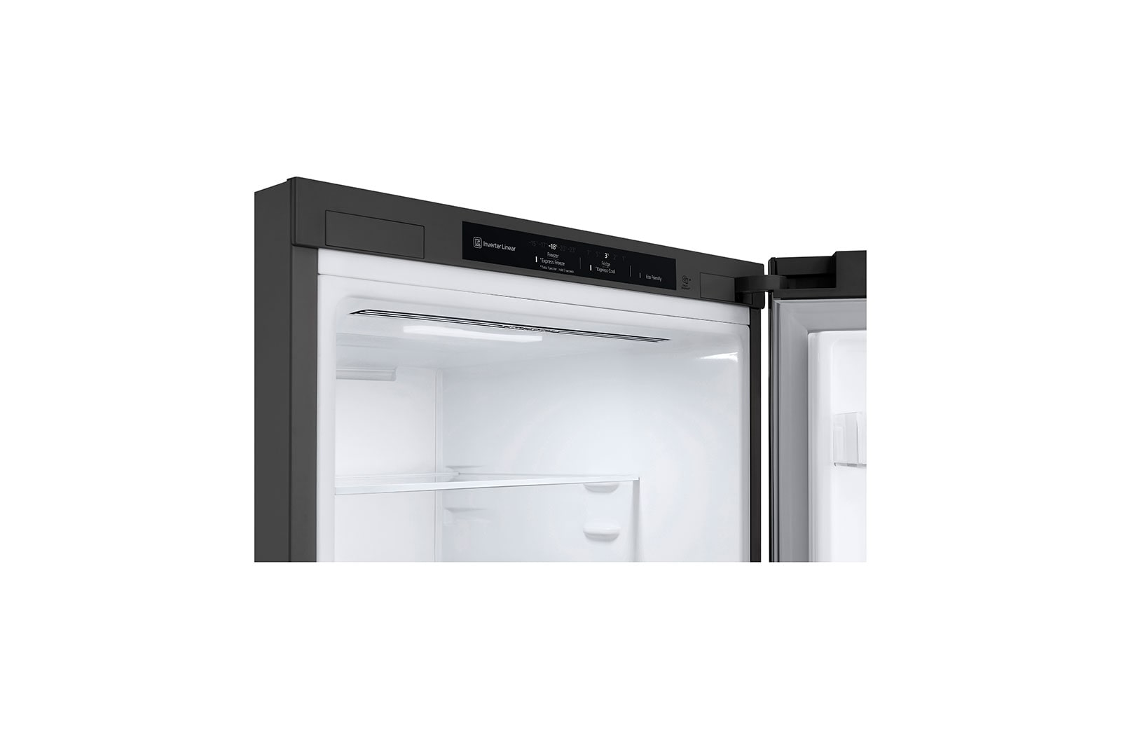 LG 384L Tall Fridge Freezer Shiny Steel Total No Frost, GBB62PZGCC