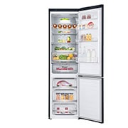 LG 384L Tall Fridge Freezer Total No Frost, Matte Black, GBB92MCABP