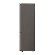LG 384L Tall Fridge Freezer Shiny Steel Total No Frost, GBD62PZYFN