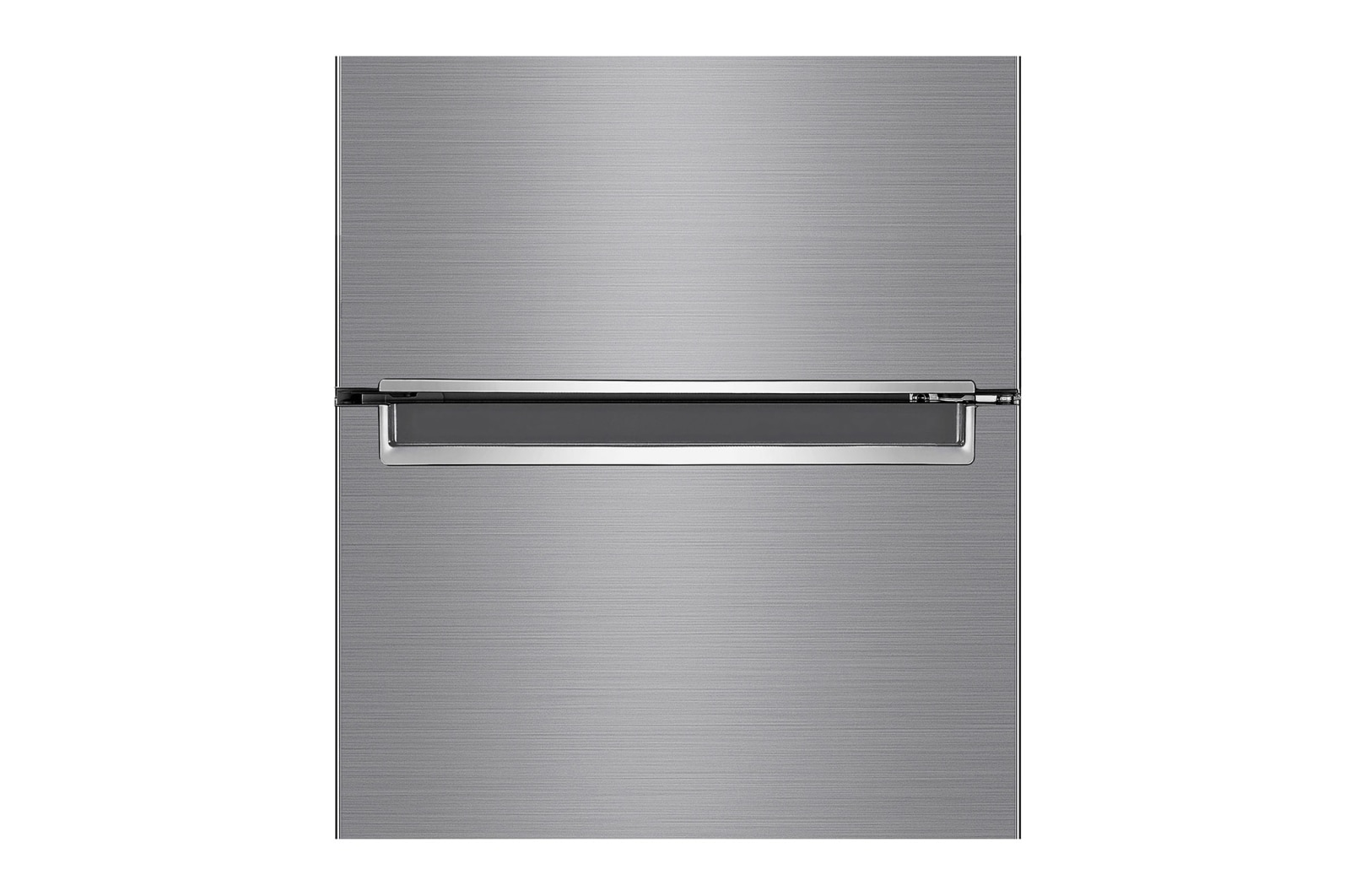 LG 384L Tall Fridge Freezer Shiny Steel Total No Frost, GBD62PZYFN