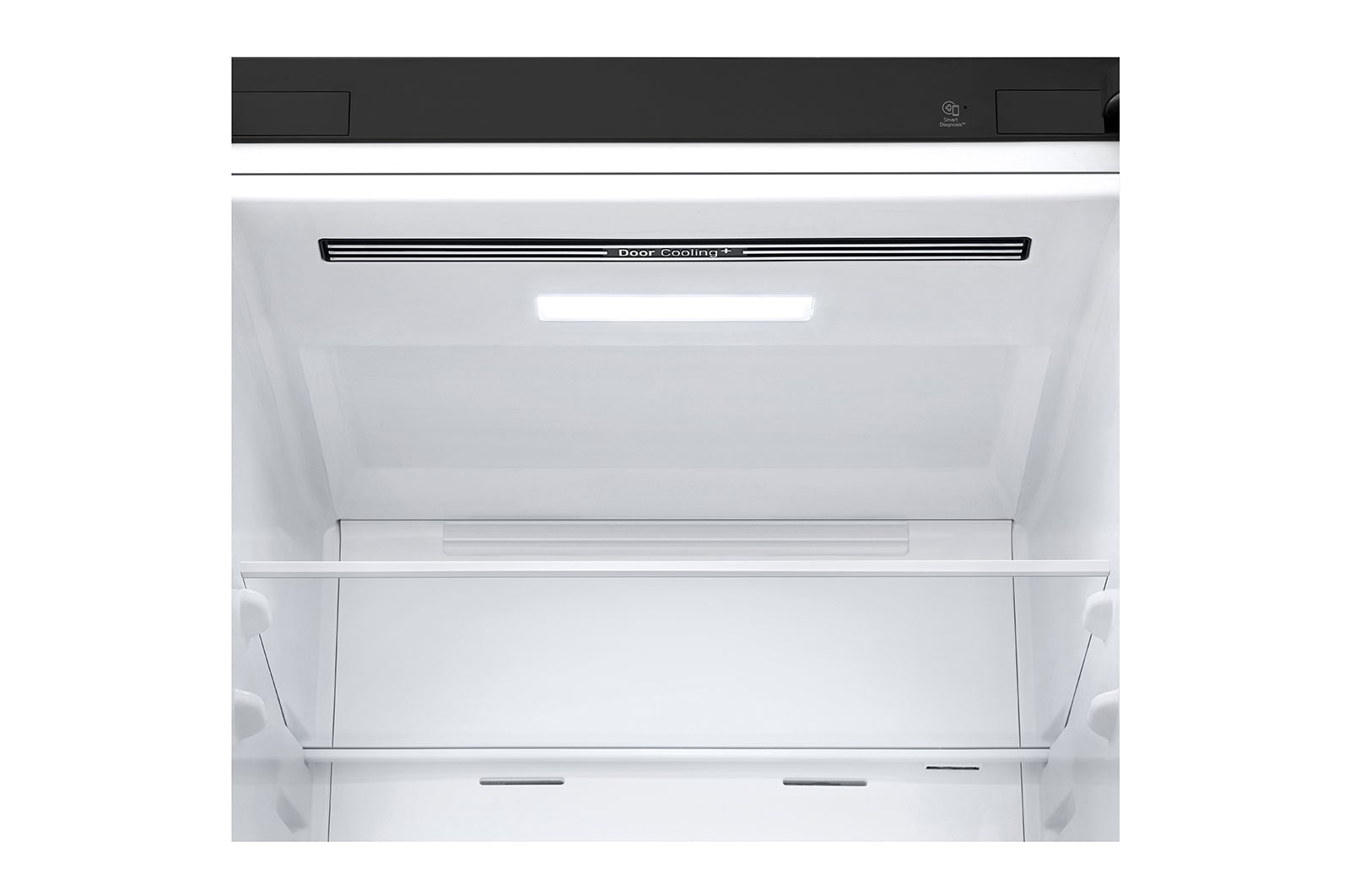LG 340L Tall Fridge Freezer Black Steel Water Dispenser, GBF61BLHEN