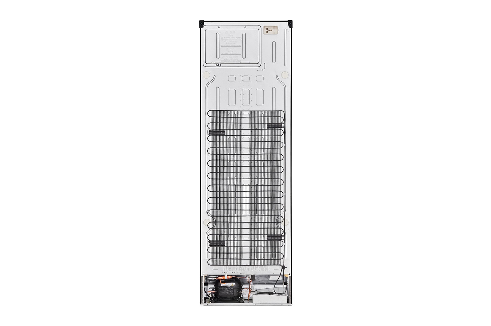 LG 340L Tall Fridge Freezer Black Steel Water Dispenser, GBF61BLHEN